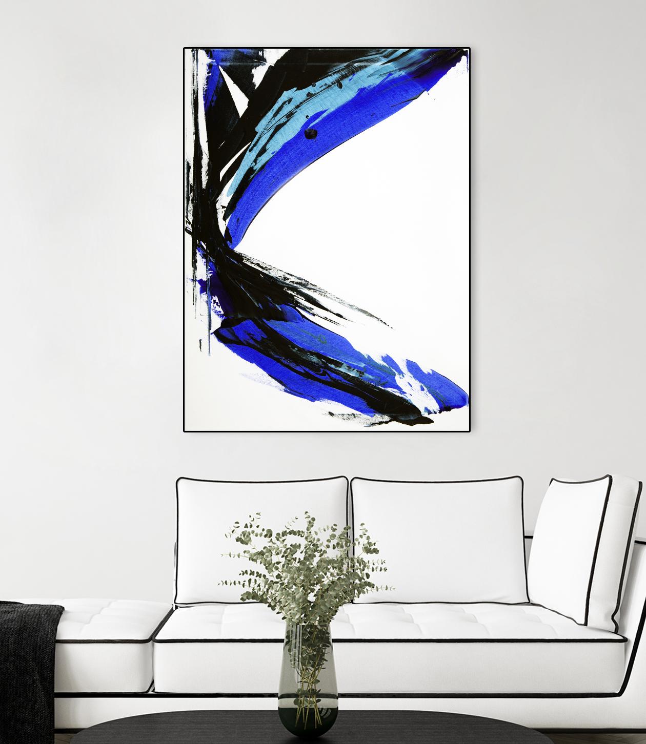 Rex by Joan Marie on GIANT ART - black abstract