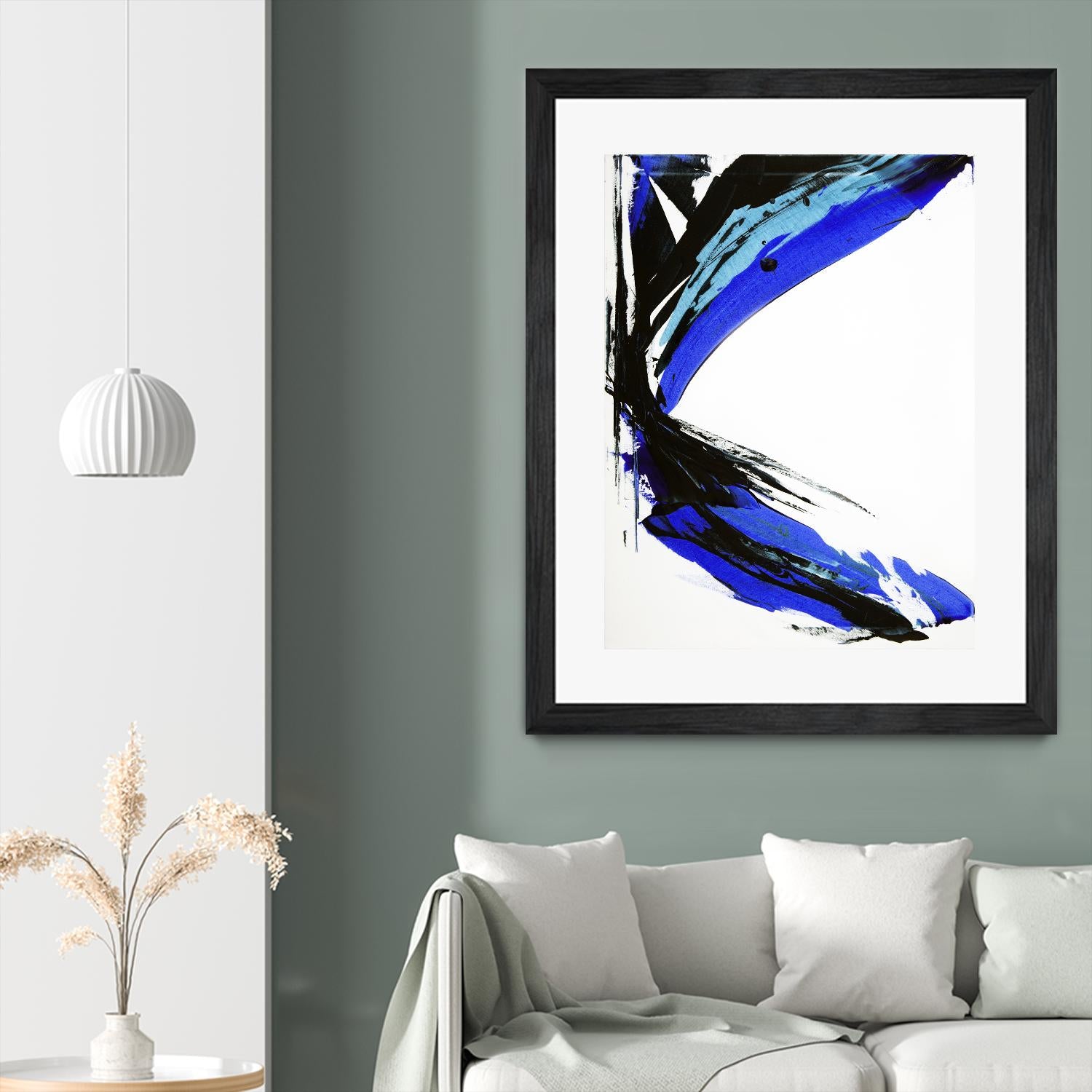 Rex by Joan Marie on GIANT ART - black abstract