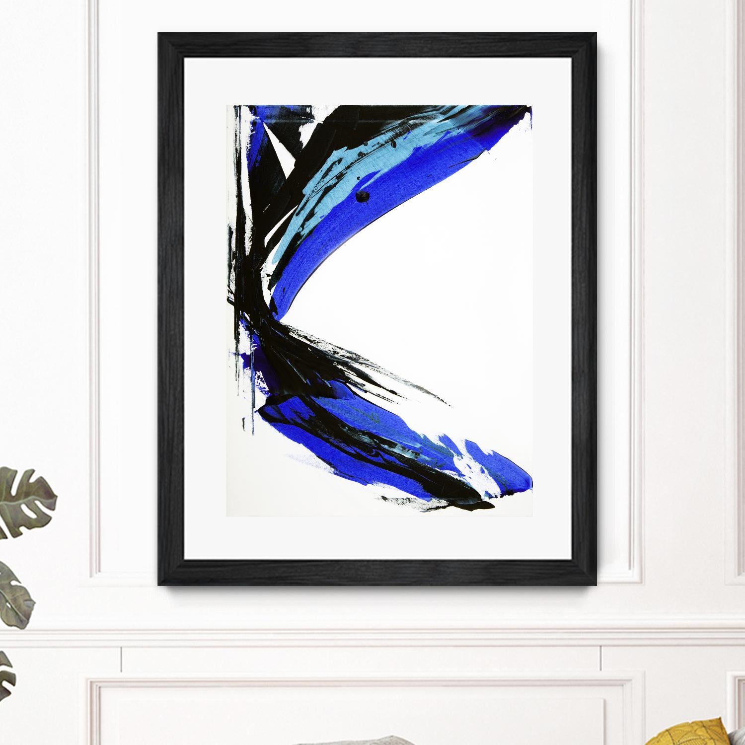 Rex by Joan Marie on GIANT ART - black abstract