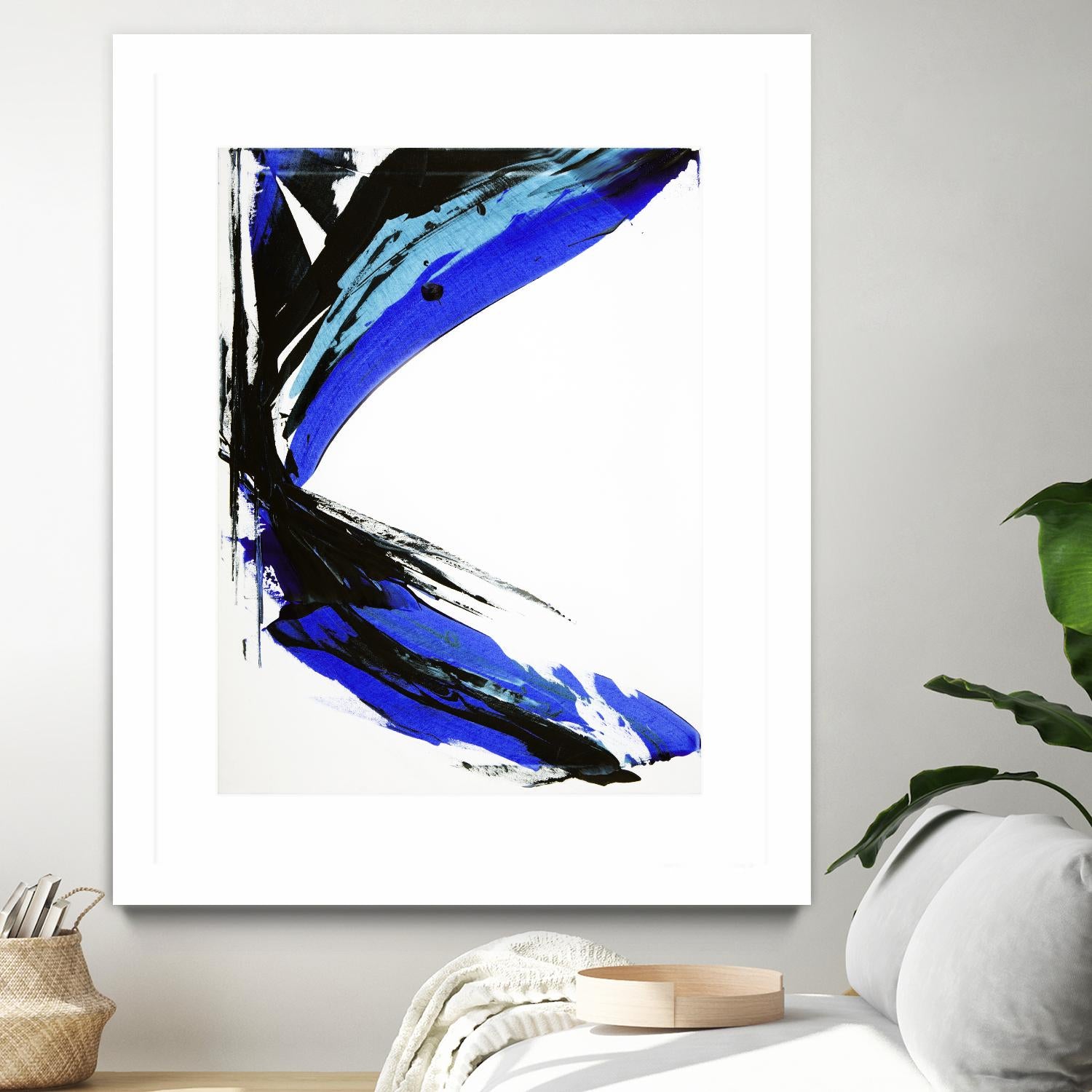 Rex by Joan Marie on GIANT ART - black abstract