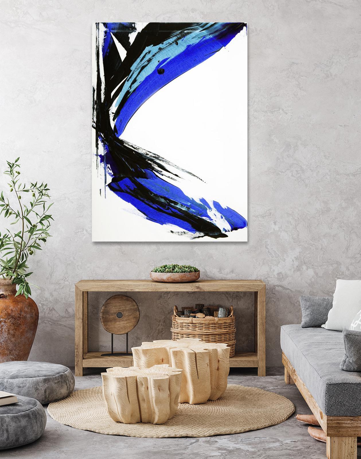 Rex by Joan Marie on GIANT ART - black abstract