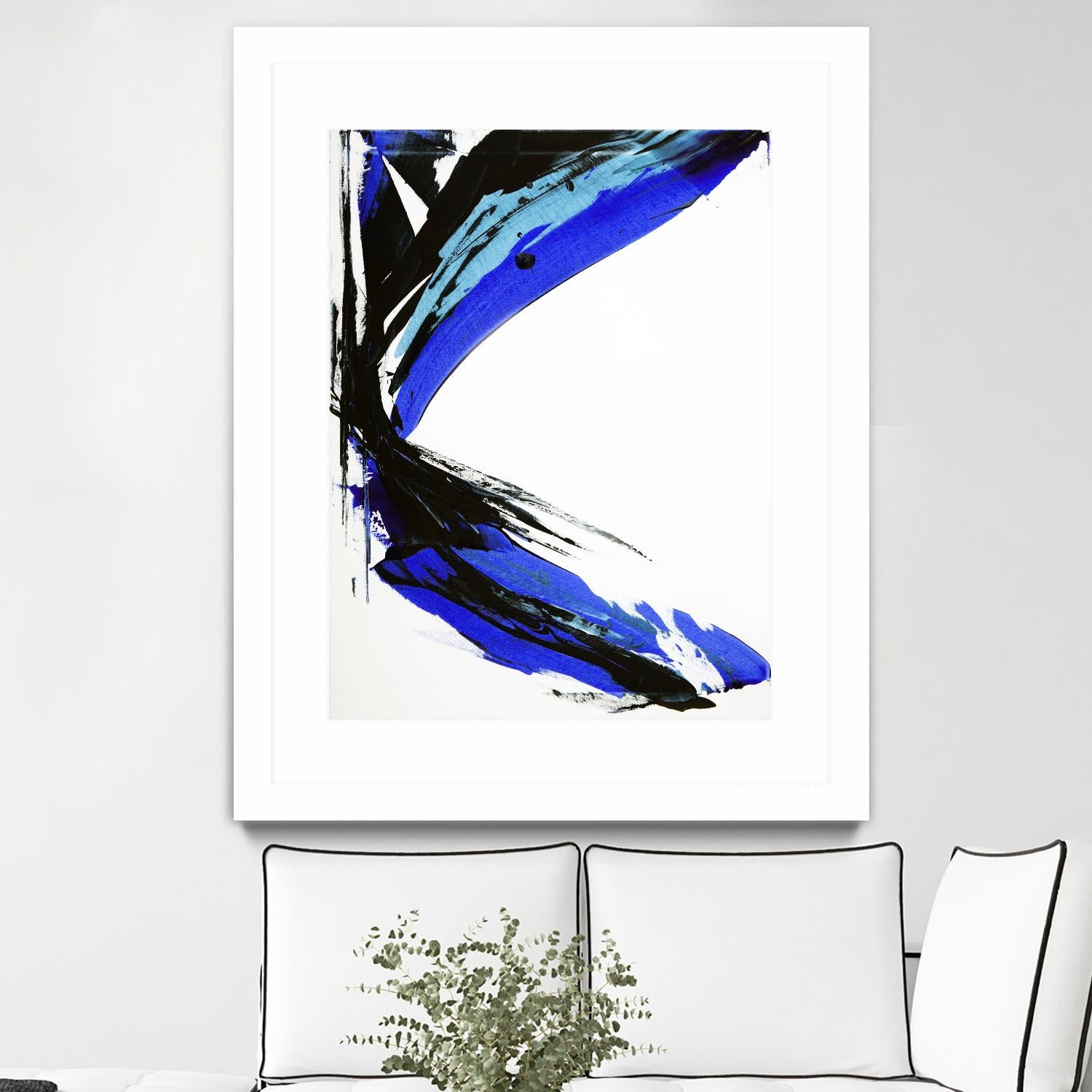 Rex by Joan Marie on GIANT ART - black abstract