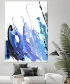 Reaching for the Sky by Joan Marie on GIANT ART - purple abstract