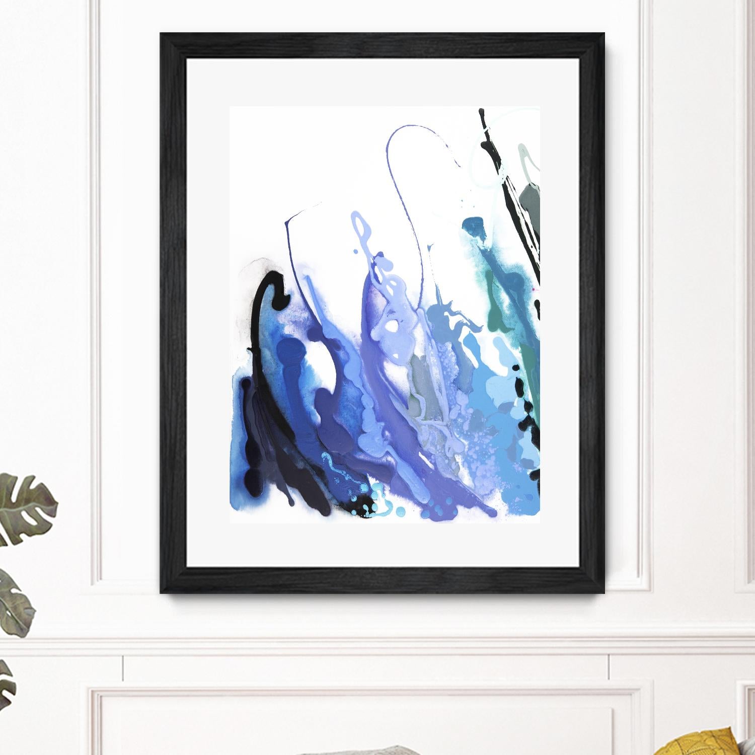 Reaching for the Sky by Joan Marie on GIANT ART - purple abstract