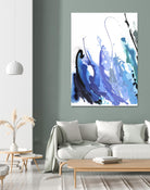 Reaching for the Sky by Joan Marie on GIANT ART - purple abstract