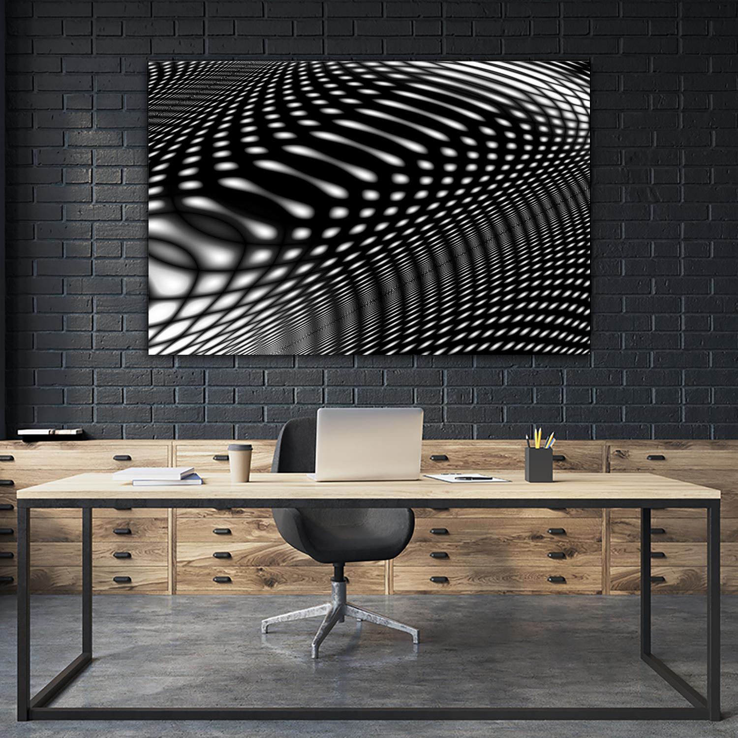 Interference IV by James Leese on GIANT ART - white abstract