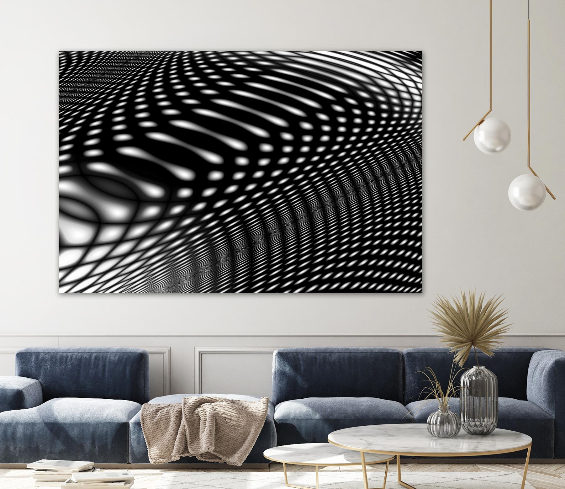 Interference IV by James Leese on GIANT ART - white abstract