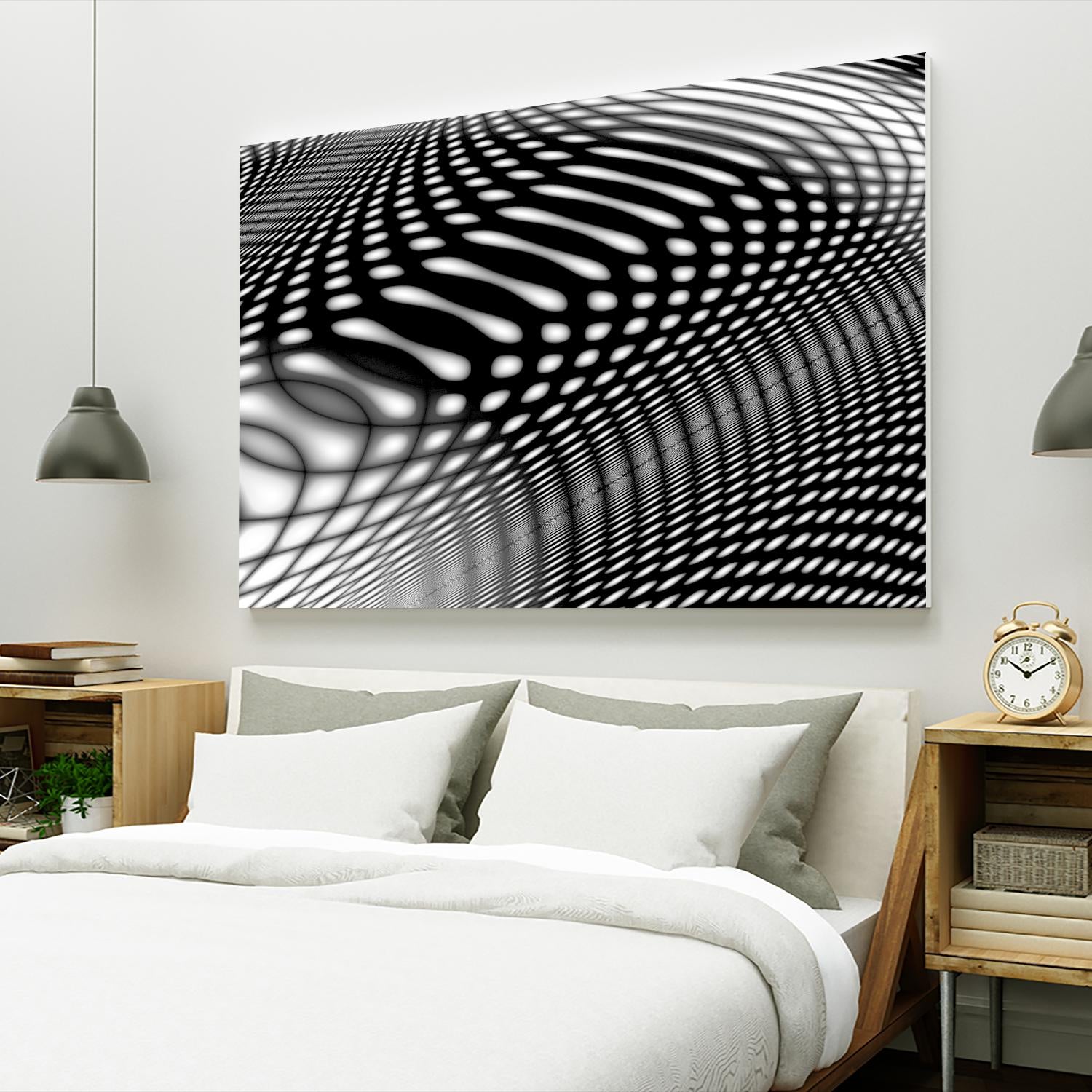 Interference IV by James Leese on GIANT ART - white abstract