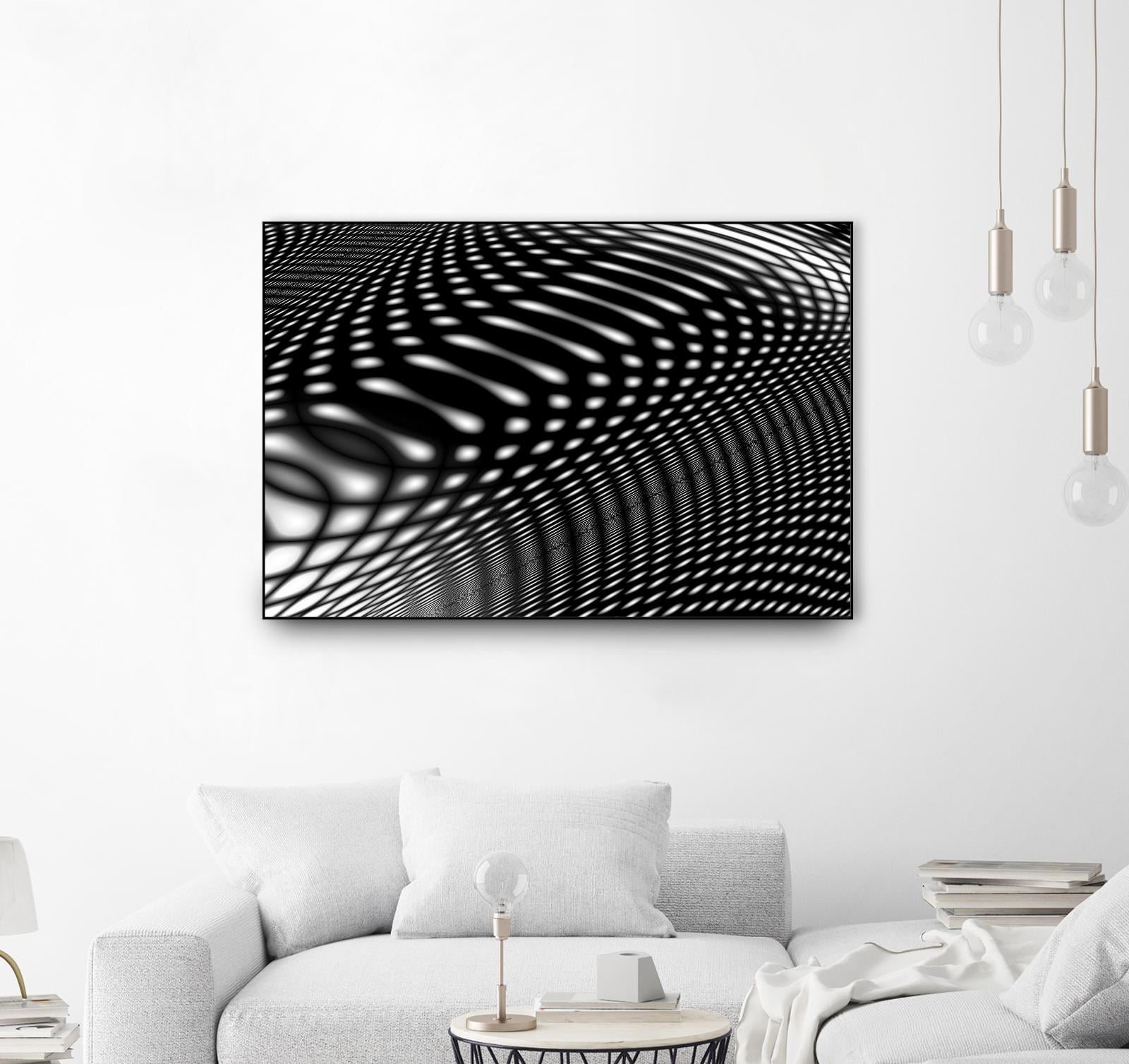 Interference IV by James Leese on GIANT ART - white abstract