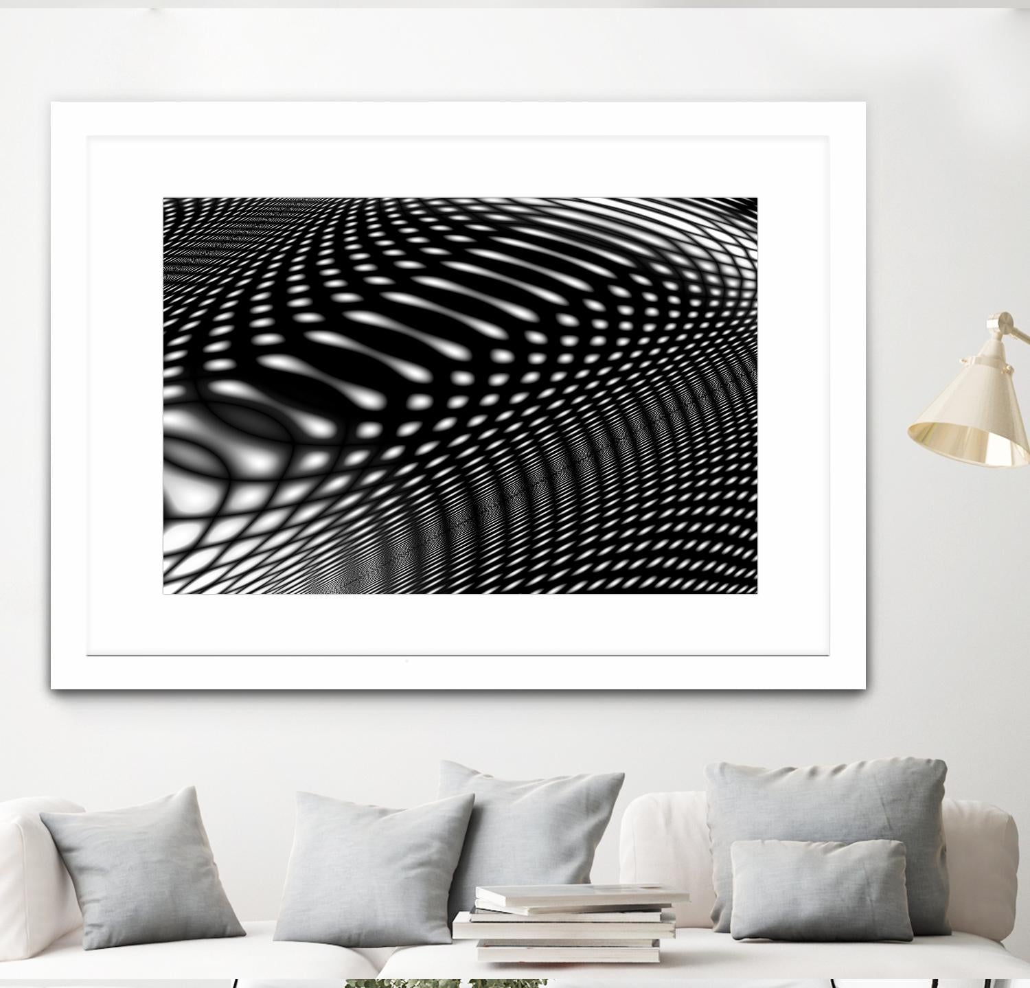 Interference IV by James Leese on GIANT ART - white abstract