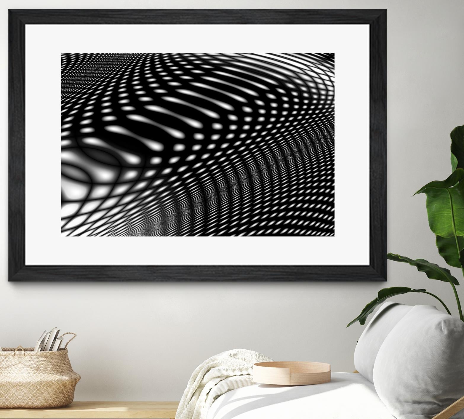Interference IV by James Leese on GIANT ART - white abstract