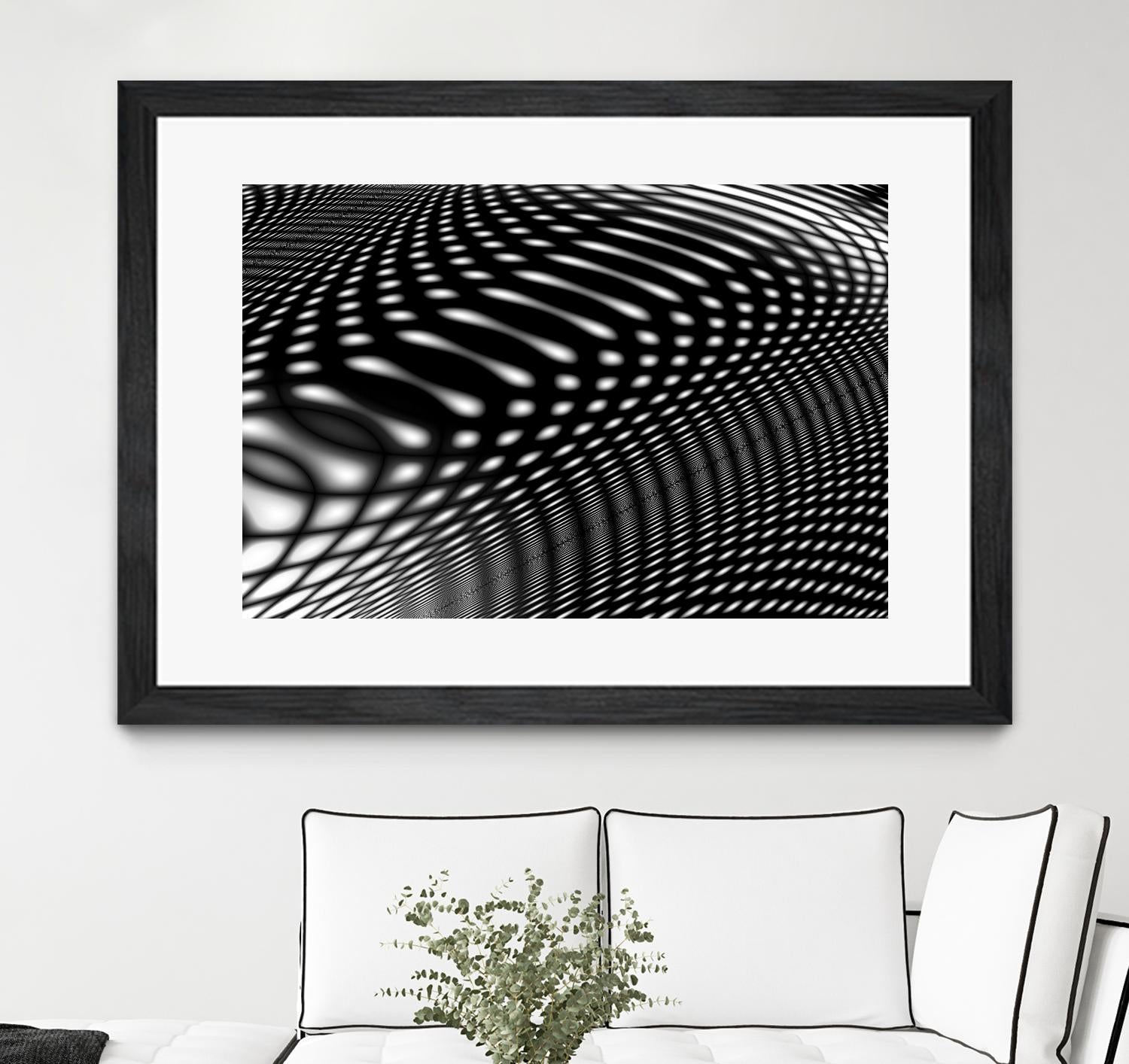 Interference IV by James Leese on GIANT ART - white abstract