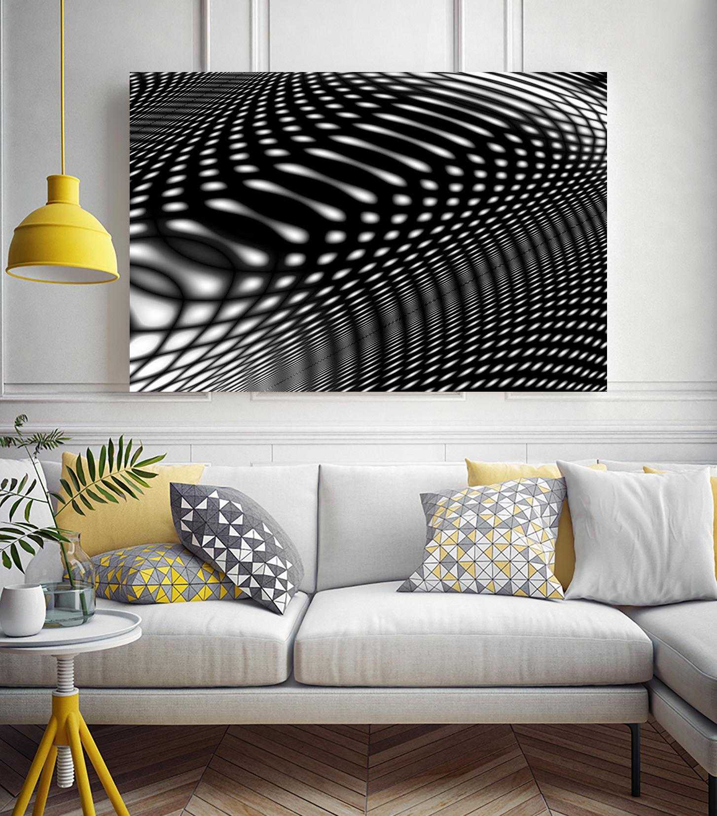Interference IV by James Leese on GIANT ART - white abstract