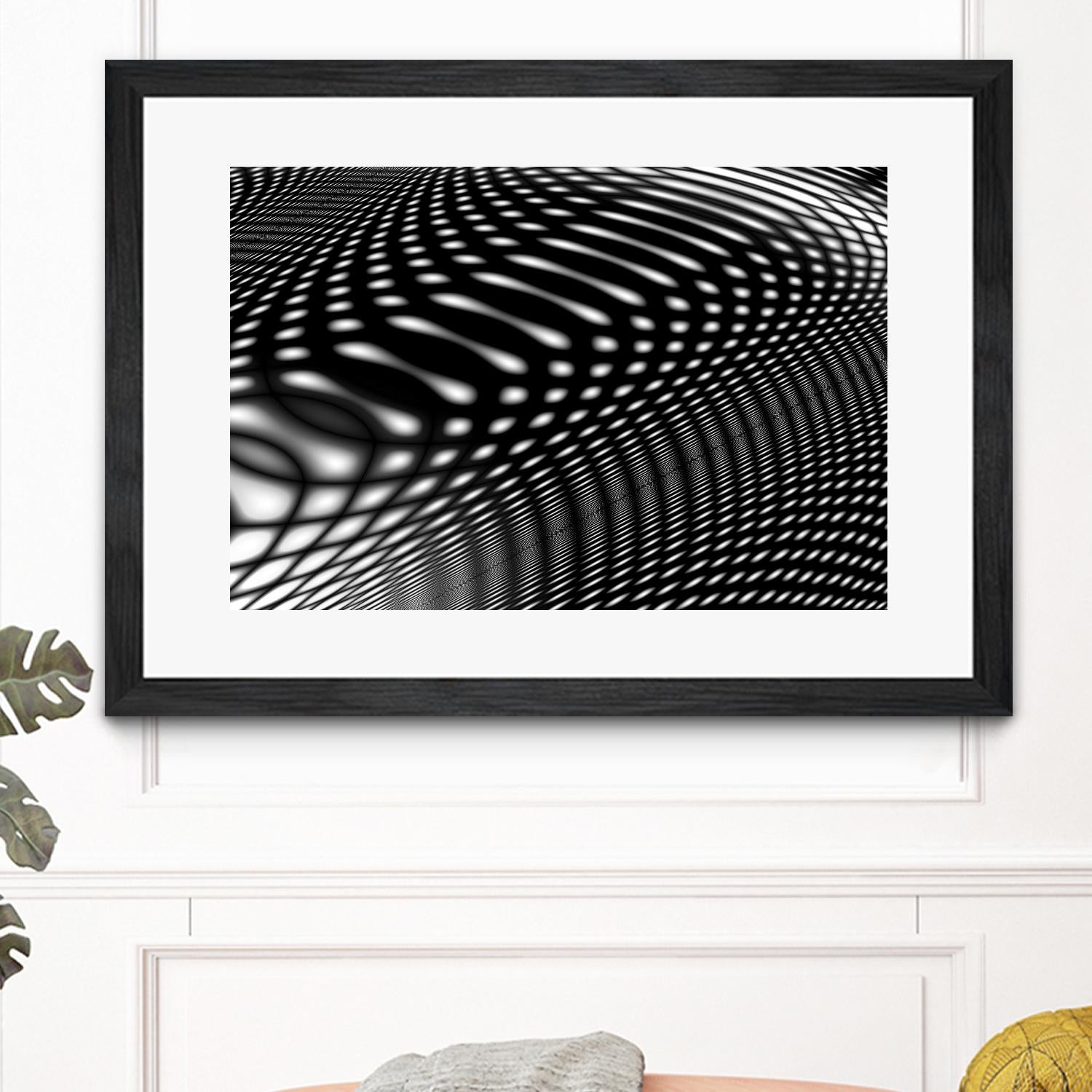 Interference IV by James Leese on GIANT ART - white abstract