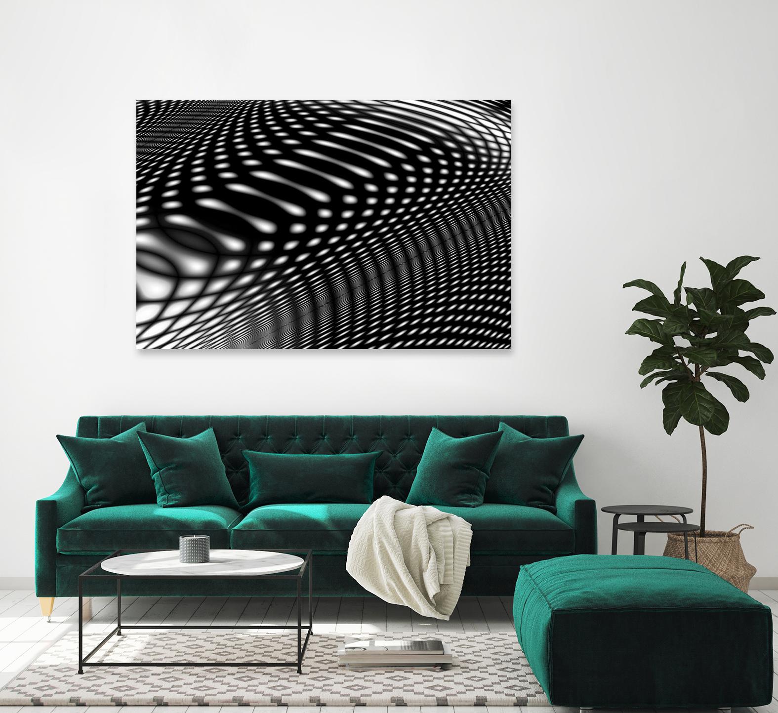 Interference IV by James Leese on GIANT ART - white abstract