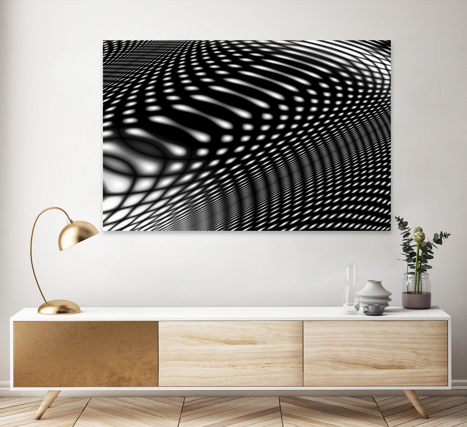 Interference IV by James Leese on GIANT ART - white abstract