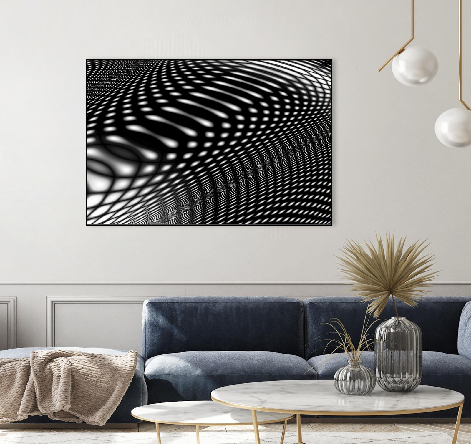 Interference IV by James Leese on GIANT ART - white abstract