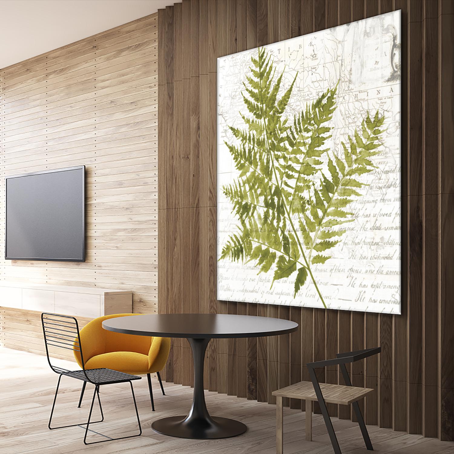 Fern I by Asia Jensen on GIANT ART - green botany