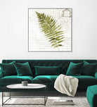 Fern II by Asia Jensen on GIANT ART - green botany