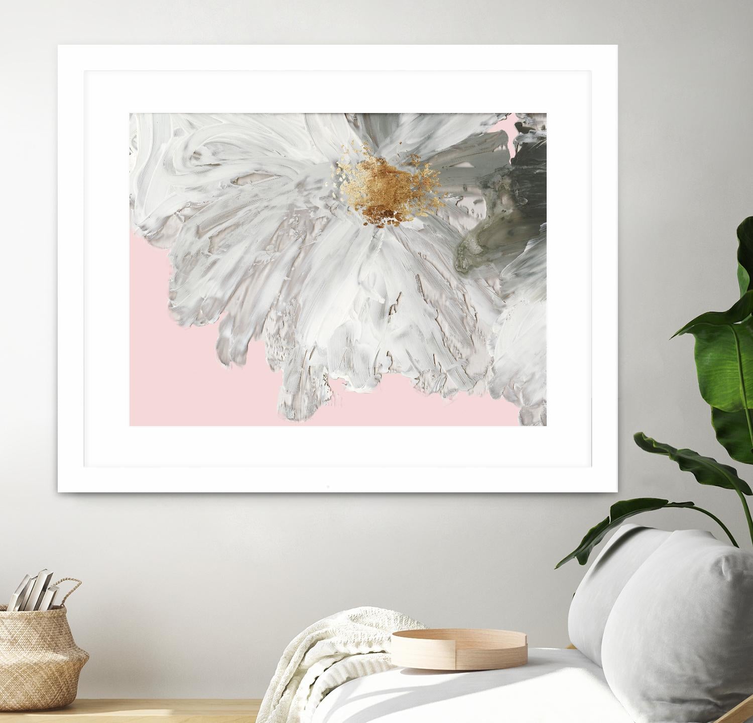 White Peony by Asia Jensen on GIANT ART - white floral