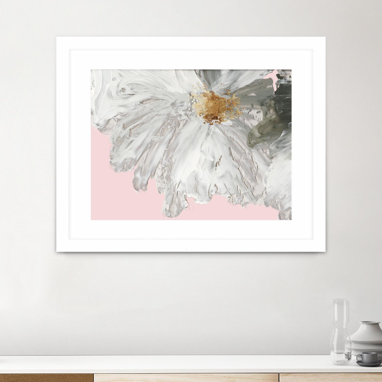 White Peony by Asia Jensen on GIANT ART - white floral