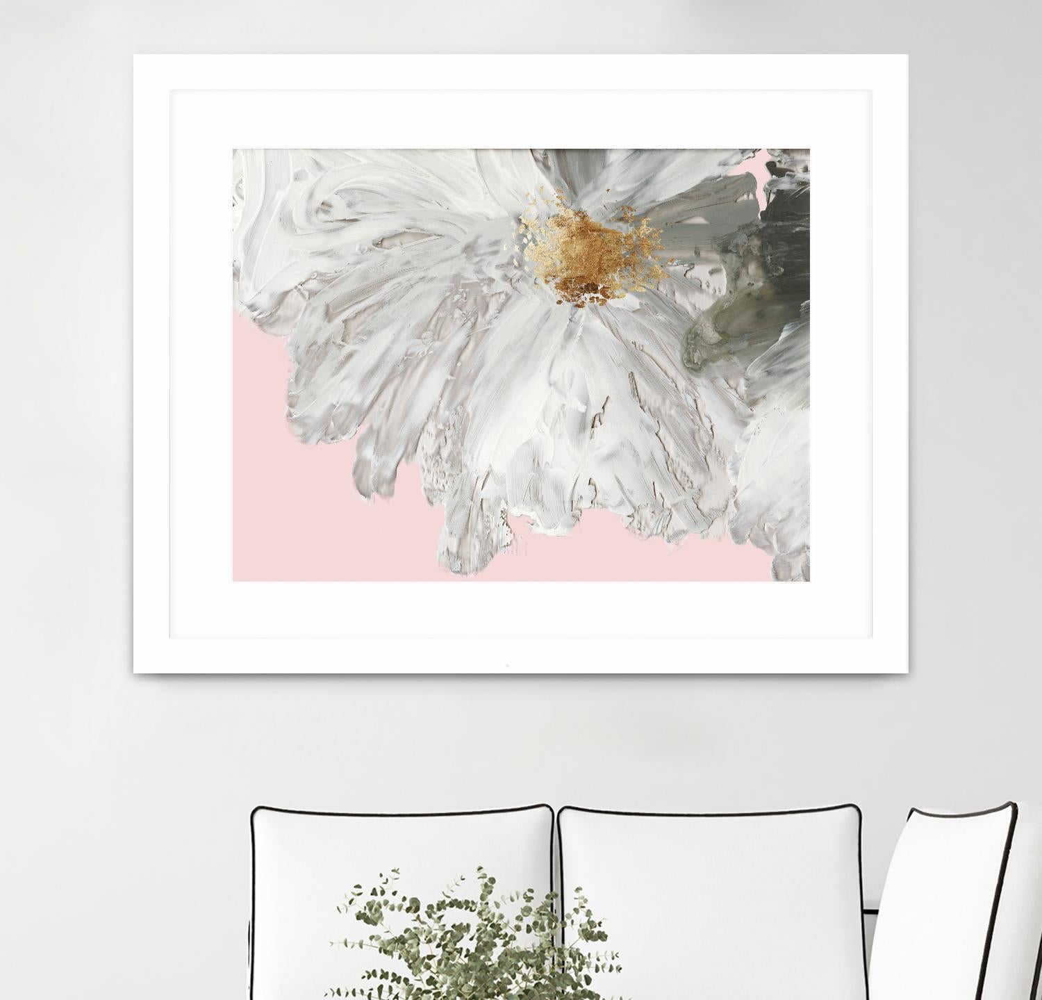 White Peony by Asia Jensen on GIANT ART - white floral