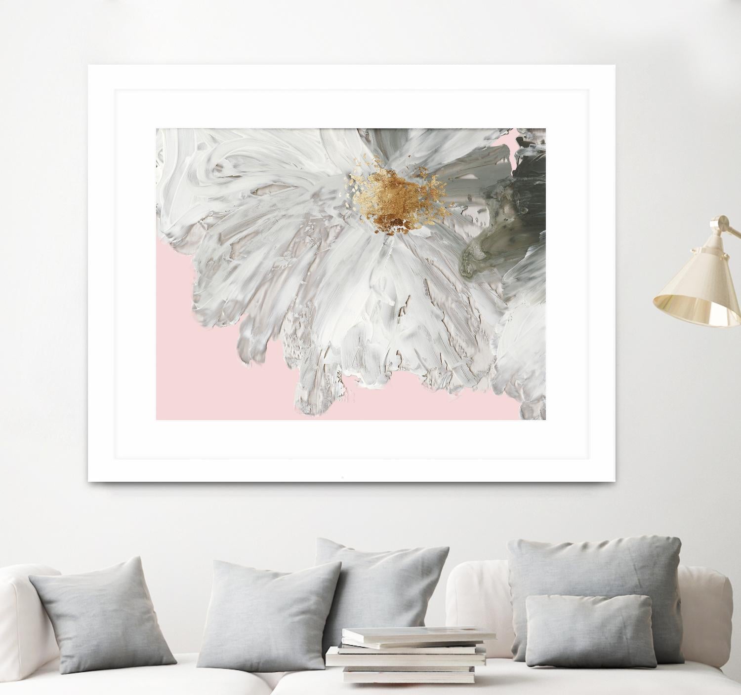 White Peony by Asia Jensen on GIANT ART - white floral