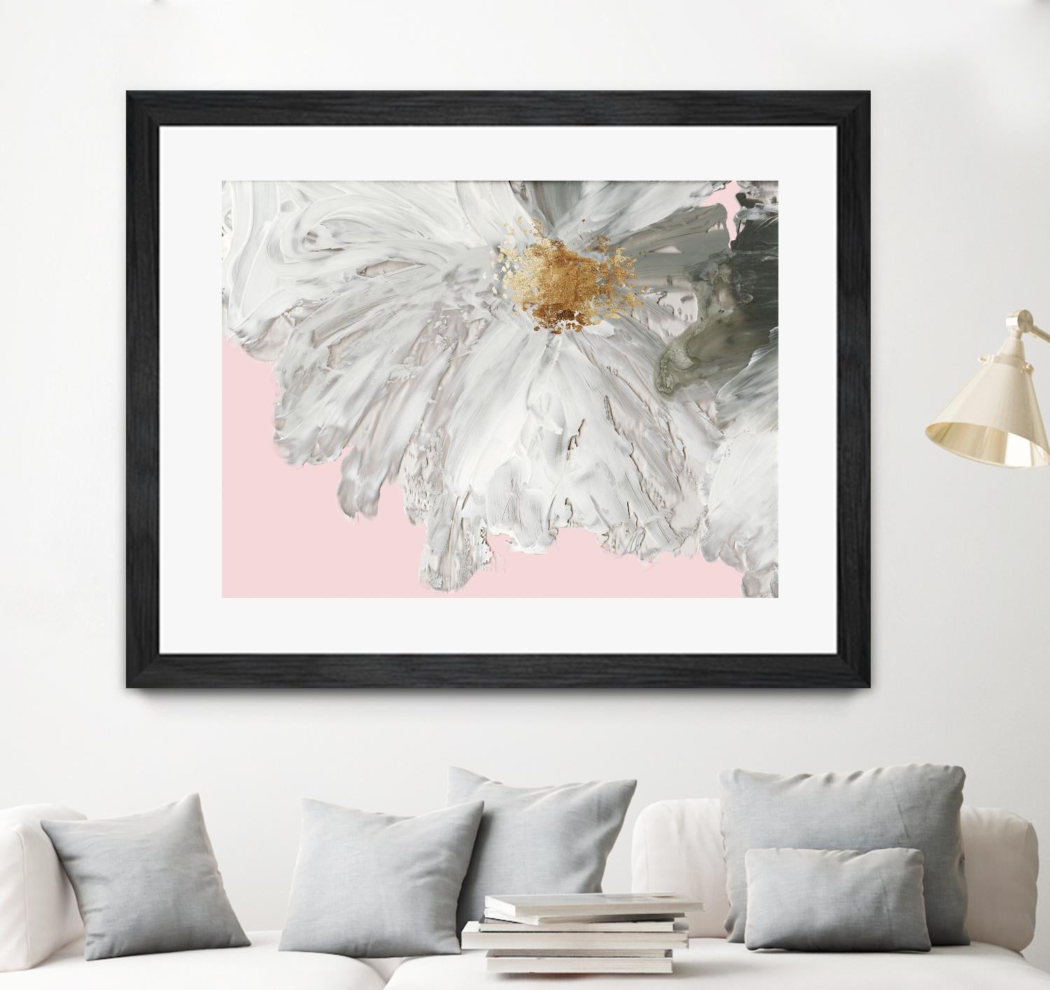 White Peony by Asia Jensen on GIANT ART - white floral
