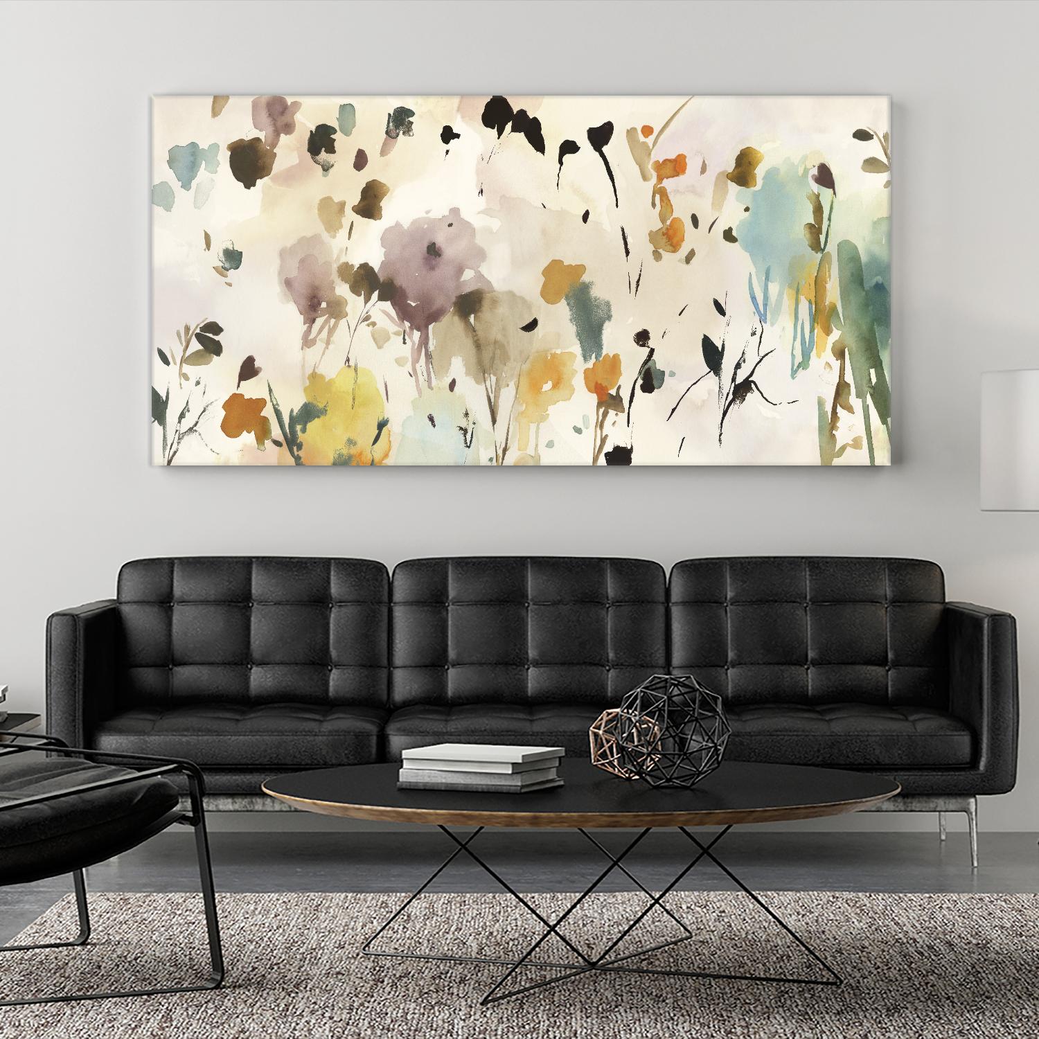 Shaping Up by Asia Jensen on GIANT ART - orange botany