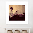 Reading Man by Joe Gemignani on GIANT ART - beige photo art