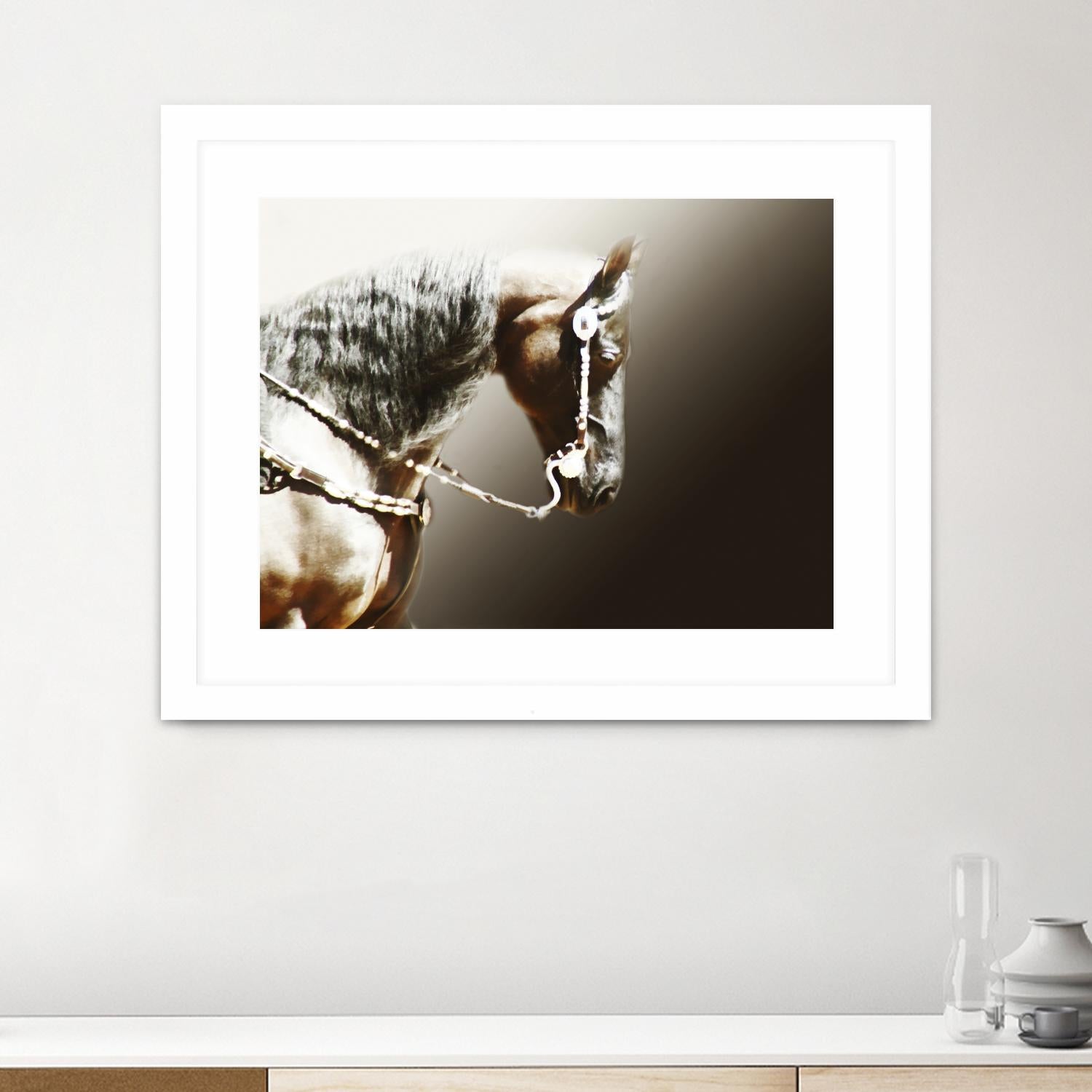 Black and Silver by Kari Brooks on GIANT ART - brown animals