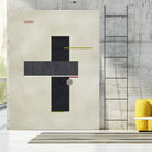 Rectangle Love by Kevin Calaguiro on GIANT ART - black abstract