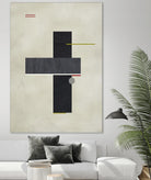 Rectangle Love by Kevin Calaguiro on GIANT ART - black abstract