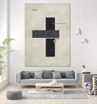 Rectangle Love by Kevin Calaguiro on GIANT ART - black abstract