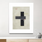 Rectangle Love by Kevin Calaguiro on GIANT ART - black abstract