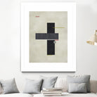 Rectangle Love by Kevin Calaguiro on GIANT ART - black abstract