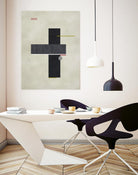 Rectangle Love by Kevin Calaguiro on GIANT ART - black abstract
