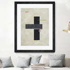 Rectangle Love by Kevin Calaguiro on GIANT ART - black abstract