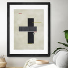 Rectangle Love by Kevin Calaguiro on GIANT ART - black abstract