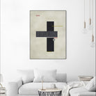 Rectangle Love by Kevin Calaguiro on GIANT ART - black abstract