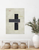Rectangle Love by Kevin Calaguiro on GIANT ART - black abstract