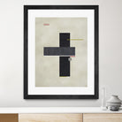 Rectangle Love by Kevin Calaguiro on GIANT ART - black abstract