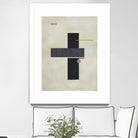 Rectangle Love by Kevin Calaguiro on GIANT ART - black abstract