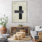 Rectangle Love by Kevin Calaguiro on GIANT ART - black abstract