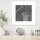 Spa Shower I by Keith Levit on GIANT ART - grey bathroom