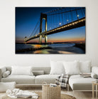 Verrazano Bridge by Franklin J. Kearney on GIANT ART - orange city scene