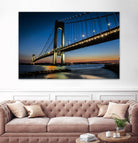 Verrazano Bridge by Franklin J. Kearney on GIANT ART - orange city scene