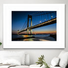 Verrazano Bridge by Franklin J. Kearney on GIANT ART - orange city scene