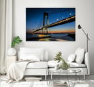 Verrazano Bridge by Franklin J. Kearney on GIANT ART - orange city scene
