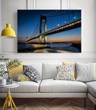Verrazano Bridge by Franklin J. Kearney on GIANT ART - orange city scene
